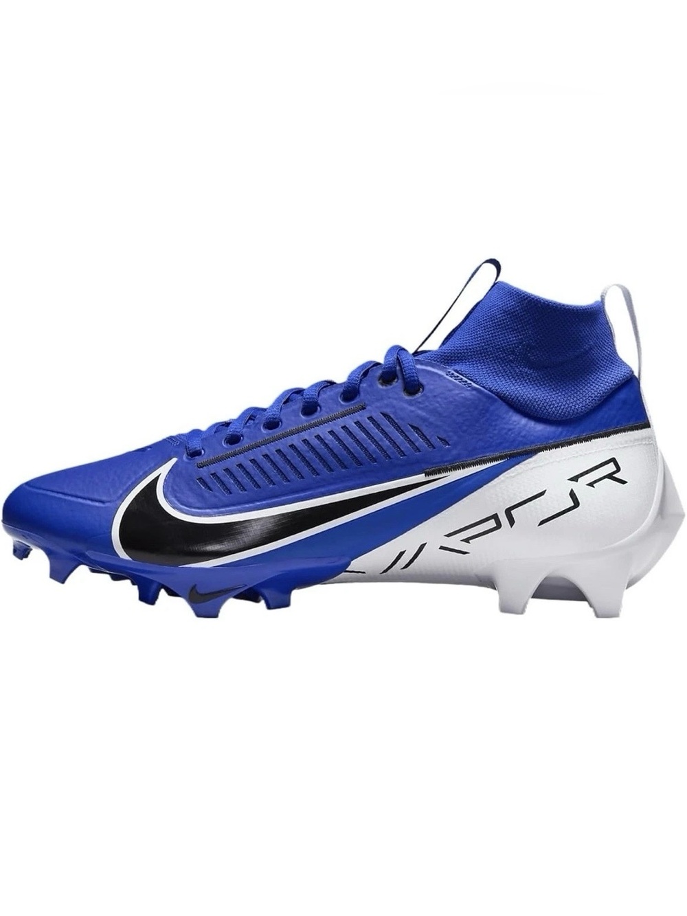 Nike Vapor Edge Pro 360 Men's Football Cleats, Size 16, Blue/Black/White-NEW